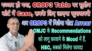 लो अब orop3 के Revised Table HSC में Case OROP3 में पुराने पेंशनर्स को फायदा msp orop SPARSH [upl. by Pardner]