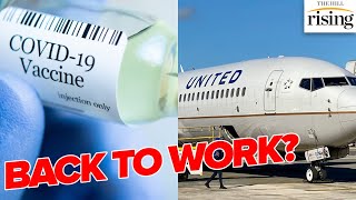 Unvaxxed Airline Employees To RETURN TO WORK [upl. by Nnylrefinnej]