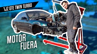 Saco el Motor 1JZGTE del Toyota SOARER [upl. by Cesar]