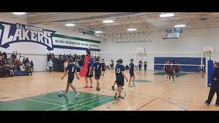 DCHS vs Garnier set 3 LOSSA FINALS [upl. by Akimas]