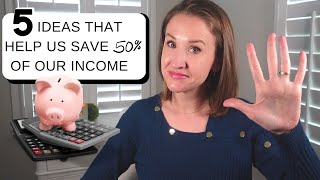 5 Effective Strategies We Use EVERDAY to Help Us Save Money  Practical Money Saving Tips That Work [upl. by Marela576]