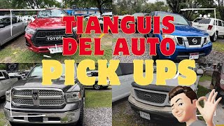 MEJORES CAMIONETAS PICK UPS  TIANGUIS DEL AUTO  mexico [upl. by Arreis]