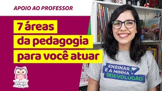 7 Áreas da pedagogia que você pode trabalhar além da sala de aula [upl. by Resay]