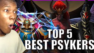 Top 5 Most Powerful Psykers  Warhammer 40k Lore REACTION [upl. by Ahcmis]