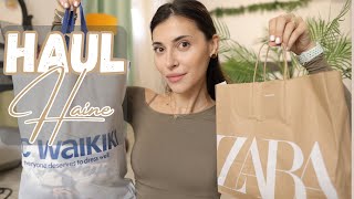 Haul Zara si Waikiki  Cautam bluze dar am cumparat … 🫣 [upl. by Edniya779]