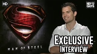 Henry Cavill  Man of Steel Exclusive Interview [upl. by Nived]