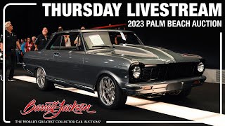 2023 PALM BEACH THURSDAY LIVESTREAM  Thursday April 13 2023  BARRETTJACKSON 2023 AUCTION [upl. by Noscire]