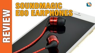 SoundMagic E80 InEar Earphones Review [upl. by Savdeep512]