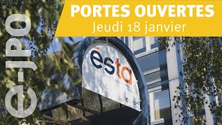 👨‍💻 Porte Ouverte Virtuelle  18 janvier 2024  ESTA 🎓 [upl. by Nitsu]