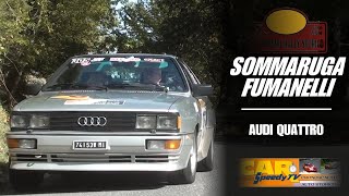 Rally dei Fiori 2024  SommarugaFumanelli  Audi Quattro [upl. by Annadal605]