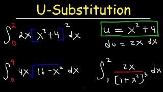 Usubstitution With Definite Integrals [upl. by Neelrad]