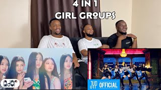 NewJeans Attention  ITZY WANNABE  Dreamcatcher BOCA  LOONA PTTPaint The Town MV REACTION [upl. by Negaet]