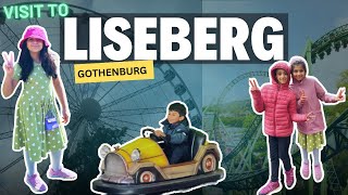 Visit to Liseberg Amusement Park in Gothenburg Sweden  Nimrah amp Zahroon  Fun Rides liseberg fun [upl. by Joachima858]