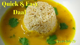 🔴Quick amp Easy DAAL Dal Yardie Belly Style VEGAN [upl. by Leone]