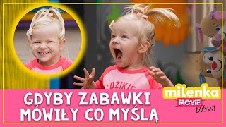 💥MilenkaMówi GDYBY ZABAWKI MÓWIŁY CO MYŚLĄ 😱 [upl. by Aivirt]