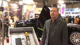 KW Coilovers Hydraulic Lift System HLS Demonstration  Nissan R35 GTR [upl. by Hamaso]