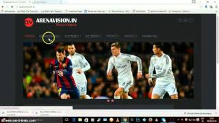 tutorial como ver arenavision en tu pc [upl. by Ardnazil]