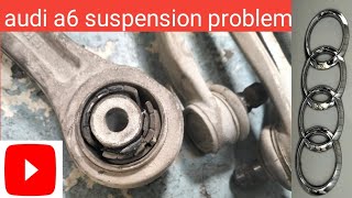 Audi a6 suspension fault  2013 audi a6 suspension fault  Audi a6 front suspension failure [upl. by Base]