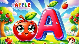 AforApple🍏🍎 nursery rhymes phonic songs aforapple aforapplebforballphonicsong [upl. by Ylil]