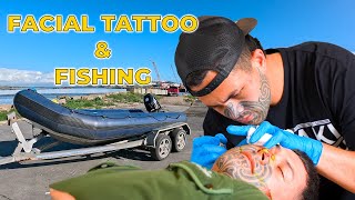 LIFE UPDATE  TRADITIONAL FACIAL TATTOO  FISHING WITH MY LIL SISTER random combination [upl. by Reba]