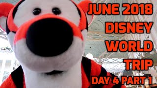 Breakfast At Crystal Palace  Disney World Vlog June 2018 Day 4 Part 1 [upl. by Nylitsirk127]