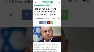 Jaksa Agung Israel tolak tunda sidang korupsi Netanyahu [upl. by Aihsitan]