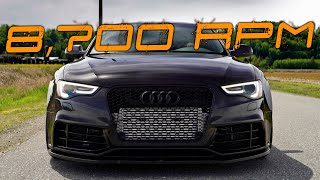 This SUPERCHARGED Audi RS5 V8 Might Embarrass Your M3 [upl. by Rimma]