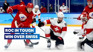 ROC vs Switzerland 🏒  Highlights  Mens Ice Hockey Beijing 2022 [upl. by Ennairek510]