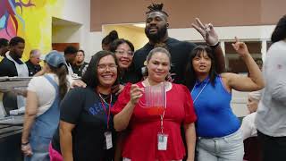 Arizona Cardinals DLine Visit Phoenix Rescue Mission [upl. by Elyag]