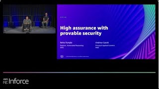 AWS reInforce 2022  High assurance with provable security DPP308 [upl. by Octavius961]