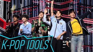 BTS Had The Best Night Ever At The 2018 Billboard Music Awards  Access [upl. by Enaamuj]