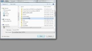 Restoring a MYOB Company file [upl. by Osher]