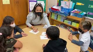 Kindergarten Small Group Creating a Decodable Using Interactive Writing [upl. by Moreland]