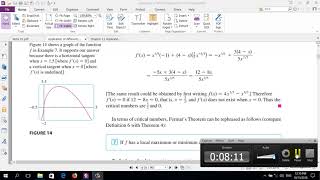 Lecture 10 Maximum minimum inflection [upl. by Shem37]