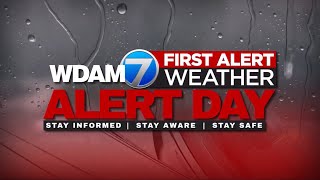 WDAM 7 News at 5pm  First Alert Weather Day Open amp Close  282023 [upl. by Eimas]