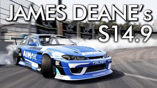 JAMES DEANES 2JZ SILVIA S149 on VDC BIKERNIEKI  Assetto Corsa Logitech G29 Gameplay [upl. by Neerahs]