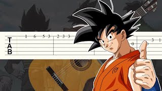 Usubeni  Dragon Ball Super END 3  Guitarra Tutorial [upl. by Adehsor]