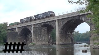 Railfanning in Lewistown when the Derailment Happened in Altoona PA by Super Trains [upl. by Penelopa]