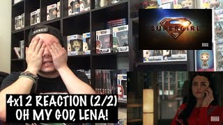 SUPERGIRL  4x12 MENAGERIE REACTION 22 [upl. by Ellainad]