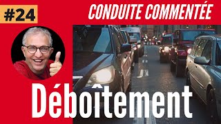 Anticiper les déboîtements  conduite commentée 24 [upl. by Bedwell]