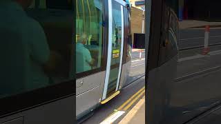 Nottingham Tram East Midlands NET  England  UnitedKingdom tramspotting [upl. by Neehsas]