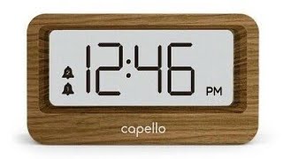 ⏰📱📝ReviewCapello Windows Clock with USB ChargerModelCA30 [upl. by Erodasi81]