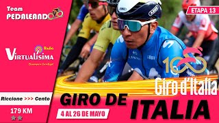 EN VIVO Etapa 13 Giro de Italia 2024  POGACAR  NAIRO  RUBIO  MOLANO  ALAPHILIPPE girodeitalia [upl. by Ackerman894]