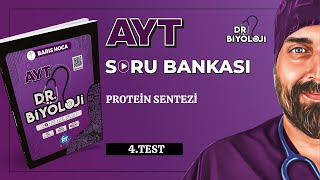 AYT Biyoloji Soru Bankası  Protein Sentezi 4 Test  DrBiyoloji  2025tayfa [upl. by Etnauq105]