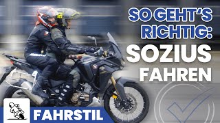 Motorrad mit Sozius  TU DAS NICHT und SO GEHT’S RICHTIG [upl. by Berns]