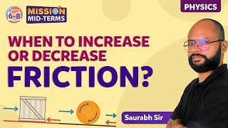 When Do We Increase or Decrease Friction  Increasing and Reducing Friction  BYJUS [upl. by Aeneg]