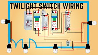 TWILIGHT SWITCH WIRING [upl. by Gwenny]