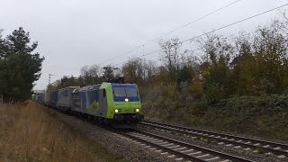 Bahnkilometer 372 📹 Pfungstadt 😮 8112024 [upl. by Keppel]