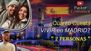 💰CUÁNTO CUESTA VIVIR EN MADRID 🇪🇸 💲 2 PERSONAS españa emigrar madrid shorts [upl. by Naesyar]