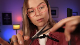 ASMR Haircut amp Scalp Massage RP Soft Spoken Personal Attention [upl. by Aydidey]